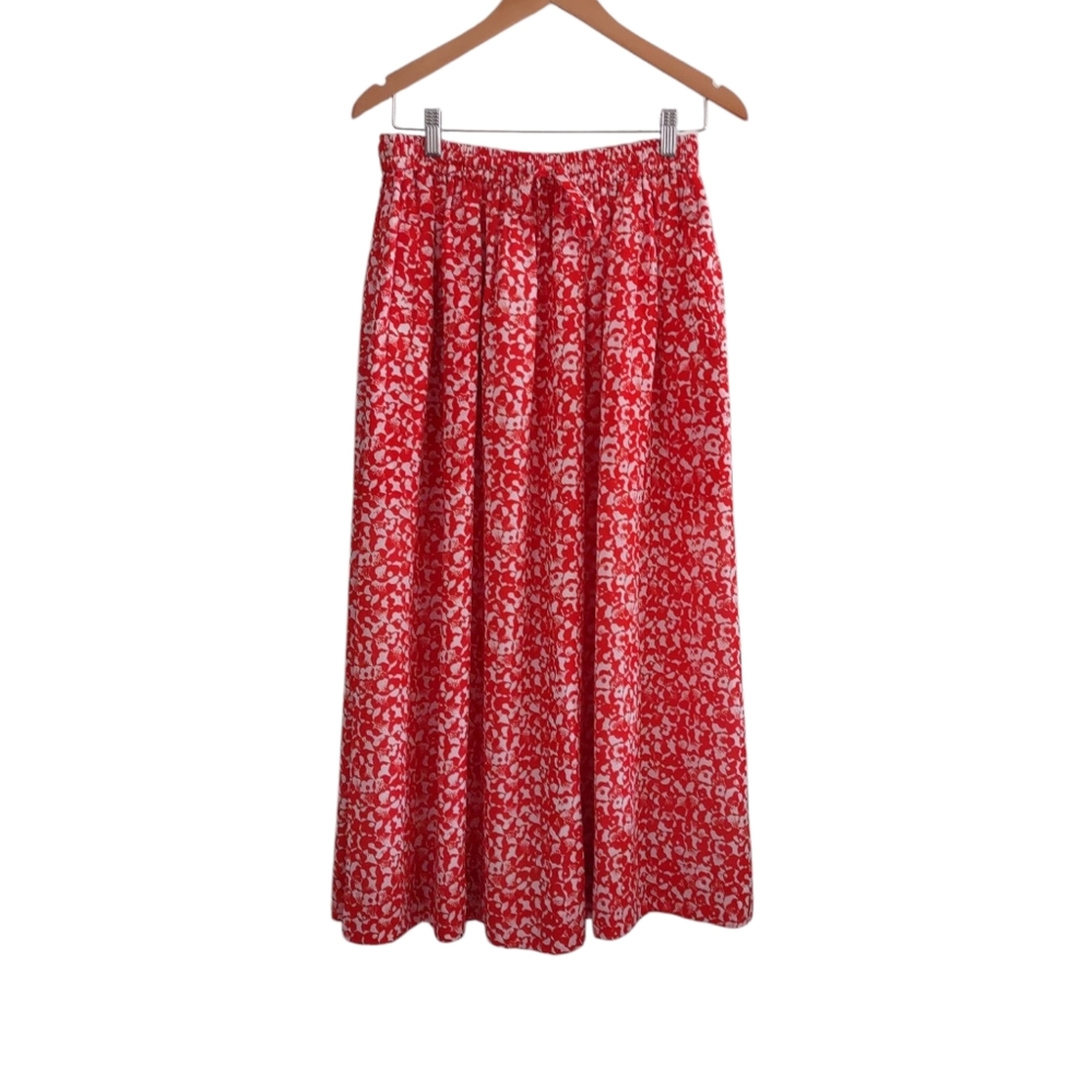 Ganni Abstract Geometric Print Maxi Skirt NWT EU Size 36